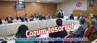 Su sorunu ve kuraklık Konya'da masaya yatırıldı