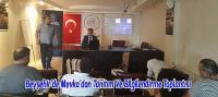 Beyşehir'de Mevka'dan Tanıtım Ve Bilgilendirme Toplantısı 