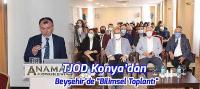 TJOD Konya'dan Beyşehir’de Yeni Dönemin İlk Bilimsel Toplantısı Gerçekleştirildi