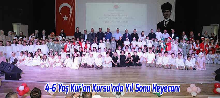 İzzet Ayşe Taşdelen 4-6 Yaş Kur’an Kursu’nda Yıl Sonu Heyecanı