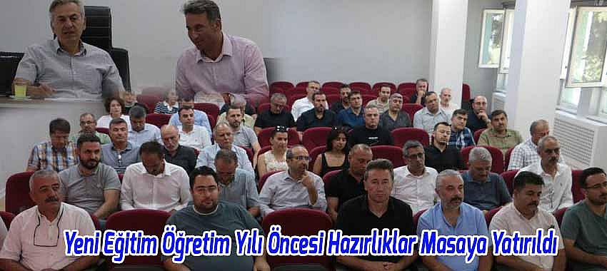 Beyşehir’de Yeni Eğitim Öğretim Yılı Öncesi Hazırlıklar Masaya Yatırıldı