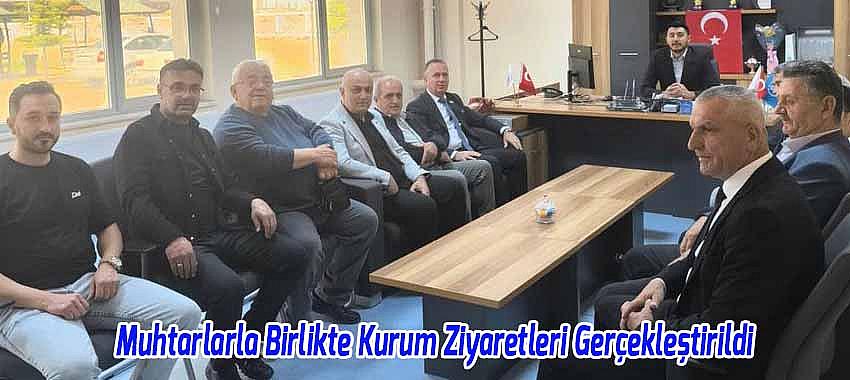 Beyşehir Muhtarları Kurum Ziyaretleri Gerçekleştirildi