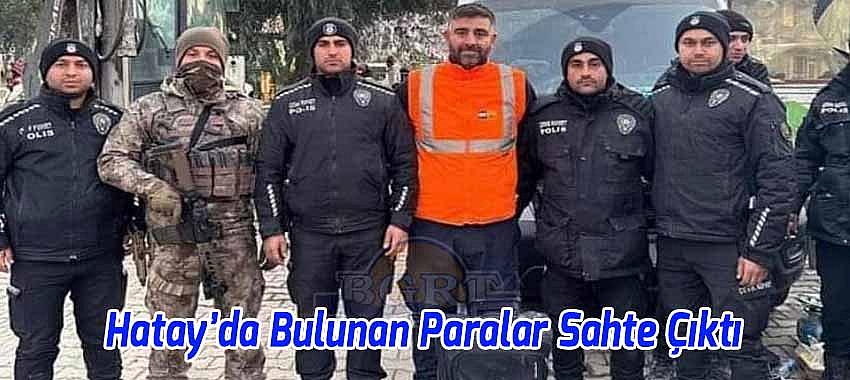 Enkazda Bulunan Paralar Sahte Çıktı