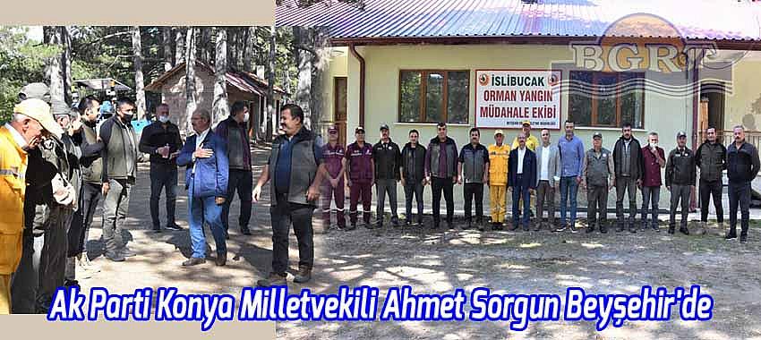 Ak Parti Konya Milletvekili Ahmet Sorgun Beyşehir'de
