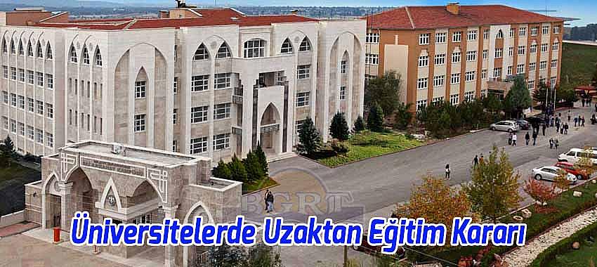 Cumhurbaşkanı Erdoğan Açıkladı, Üniversitelere Uzaktan Eğitim