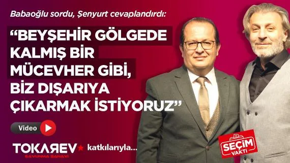 SEÇİM VAKTİ CHP Beyşehir Belediye Başkan adayı Ecz Rıdvan Şenyurt