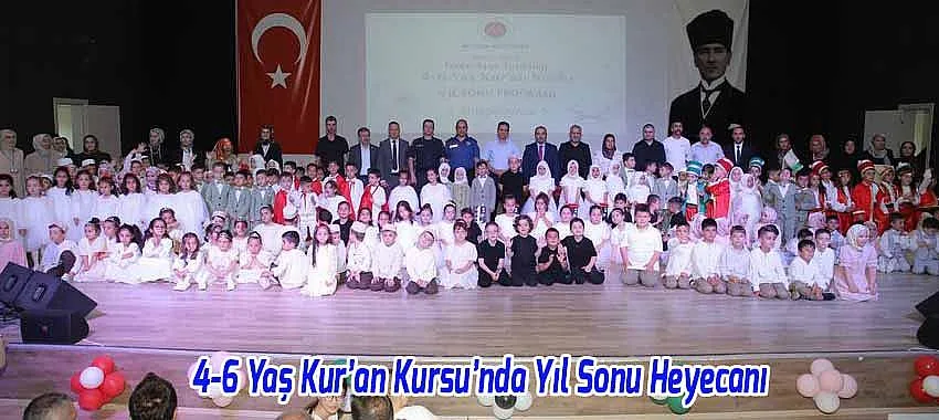 İzzet Ayşe Taşdelen 4-6 Yaş Kur’an Kursu’nda Yıl Sonu Heyecanı