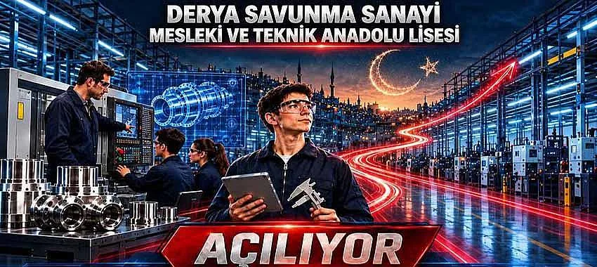 Beyşehir’de Savunma Sanayisi İçin Yeni Dönem: Derya Savunma Sanayi Mesleki Ve Teknik Anadolu Lisesi Açılıyor