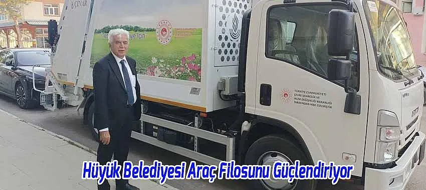 Hüyük Belediyesi Araç Filosunu Güçlendiriyor: Yeni Çöp Toplama Aracı Hizmete Alındı
